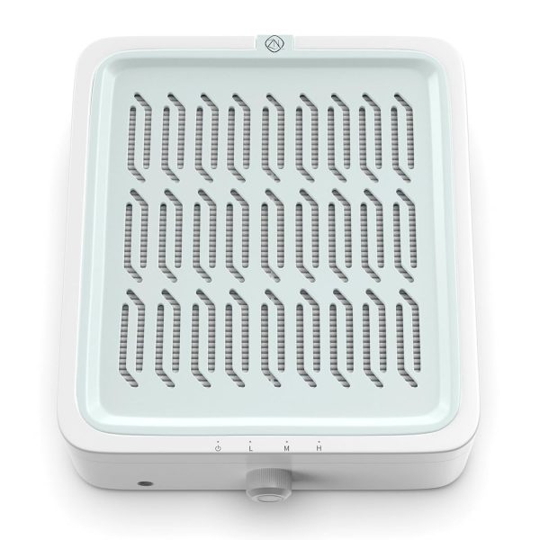 ZIZZON Nail Dust Collector Low Noise with Reusable Filter