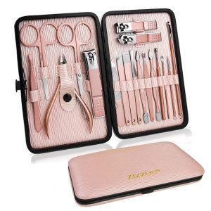 ZIZZON Manicure Set 18 in 1 Professional Pedicure Set